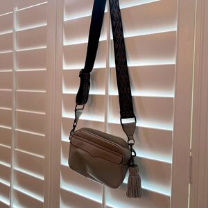 Rebecca Minkoff • Gray Crossbody Purse with Decorative Strap